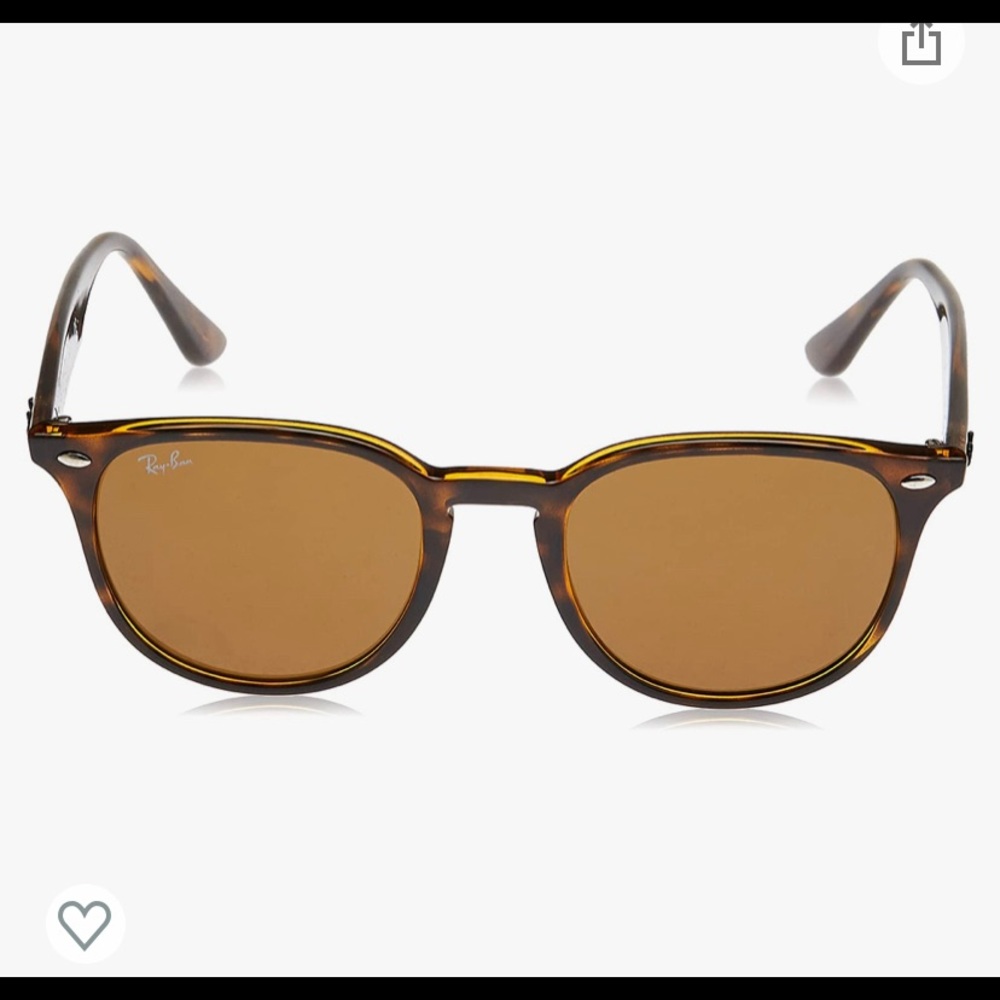 Ray Ban Round Sunglasses for Women RB-4259 light Havana/brown